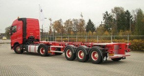 Nijhof Wassink container chassis